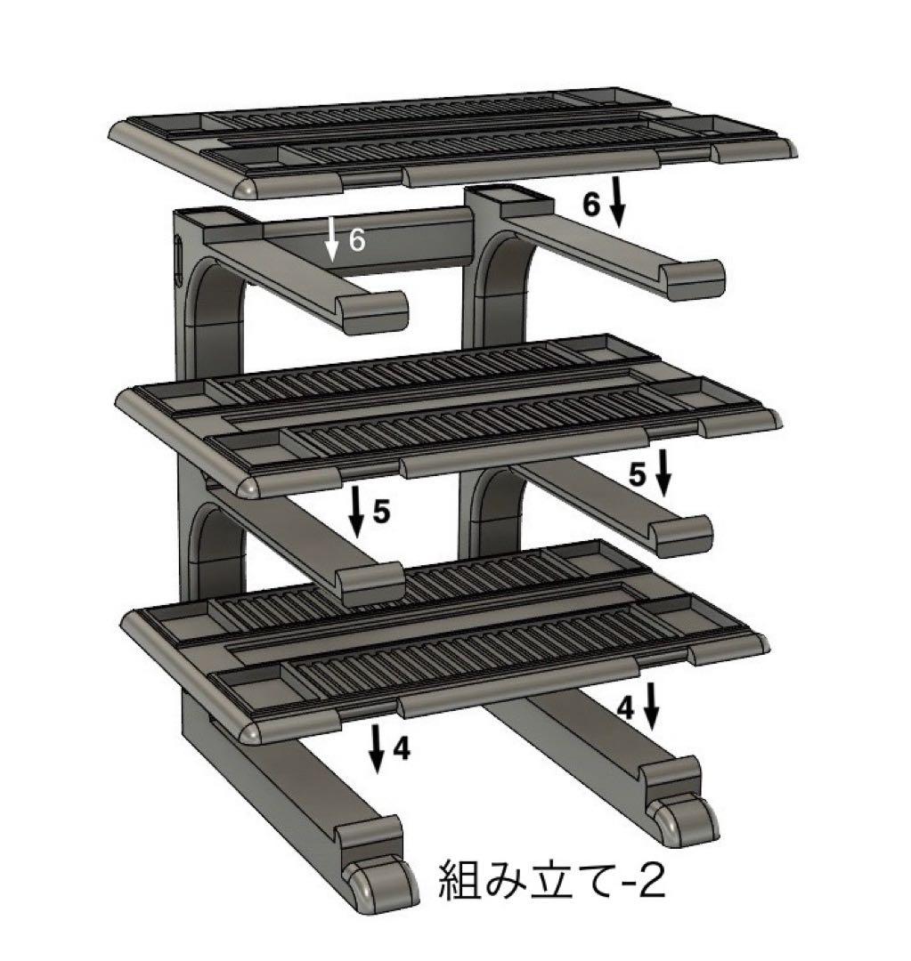 【hiro】Mini-Z マシンスタンド　Aタイプ 10個　まとめ
