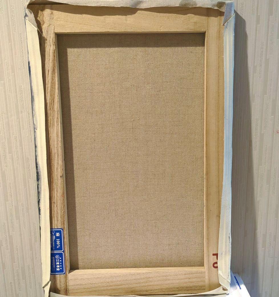 キャンバス油絵　専用　ショートヘアーのパリの女性　モディリアーニ　名画オマージュ