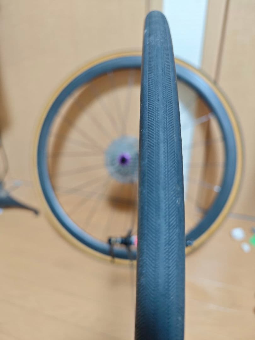 に*ん様 1060g メカニコ カーボンホイール リムブレーキ