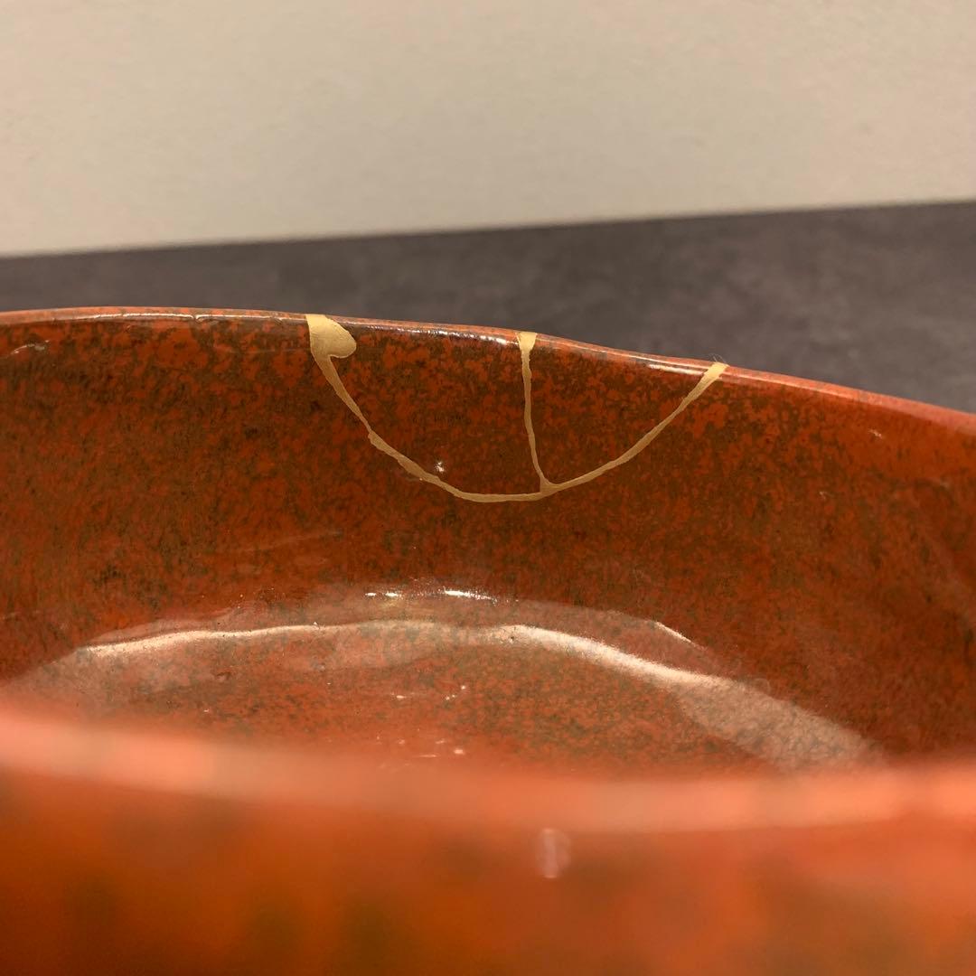 金継ぎ済み　抹茶茶碗-11