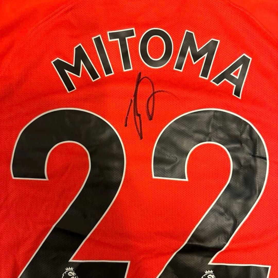 三笘薫　直筆サイン　ユニフォーム