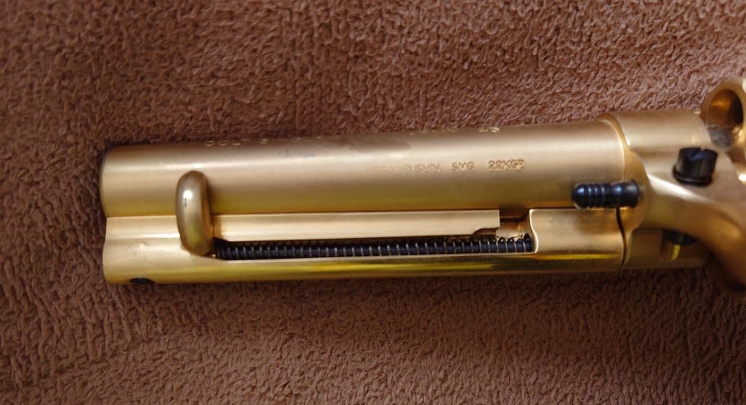 【美品黄金色】COLT S.A.A. 45 ピースメーカー SMG規格合格品