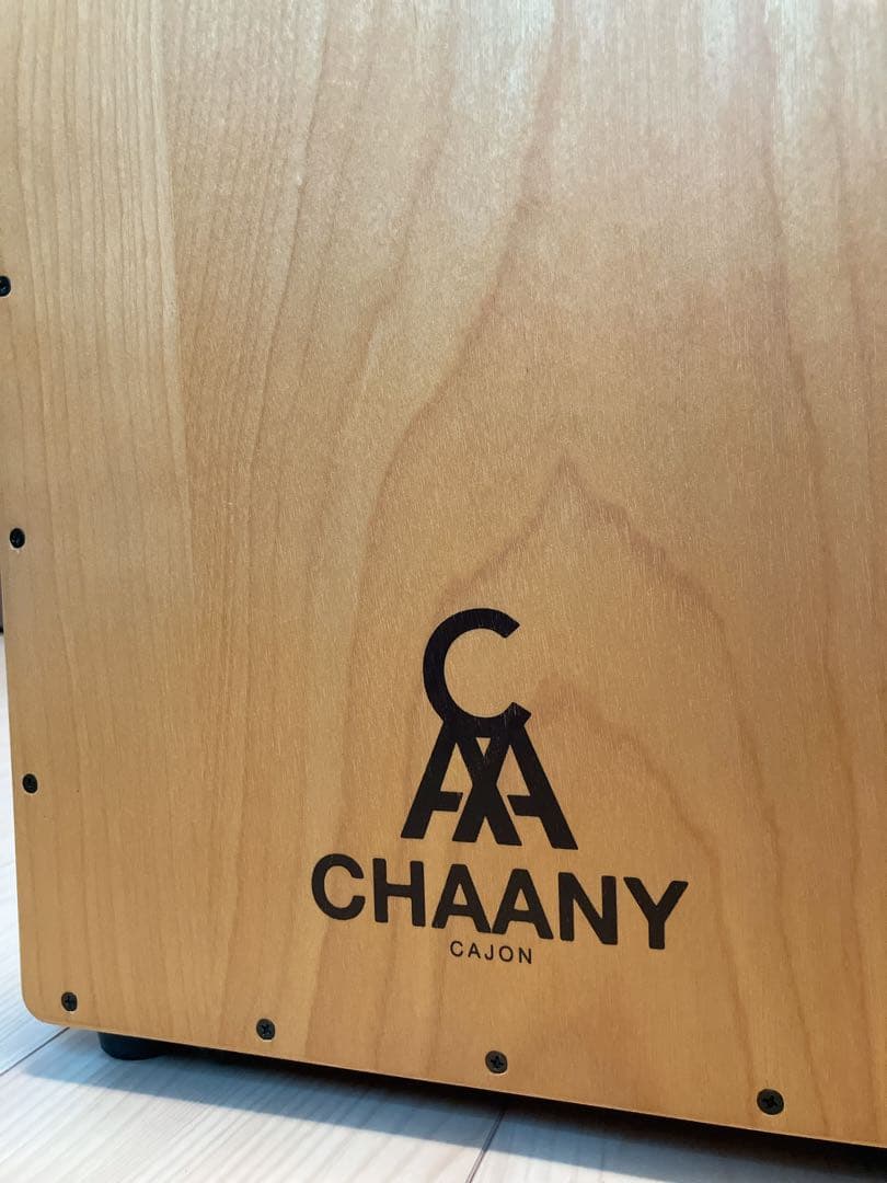 CHAANY 木製カホン ナチュラルウッド