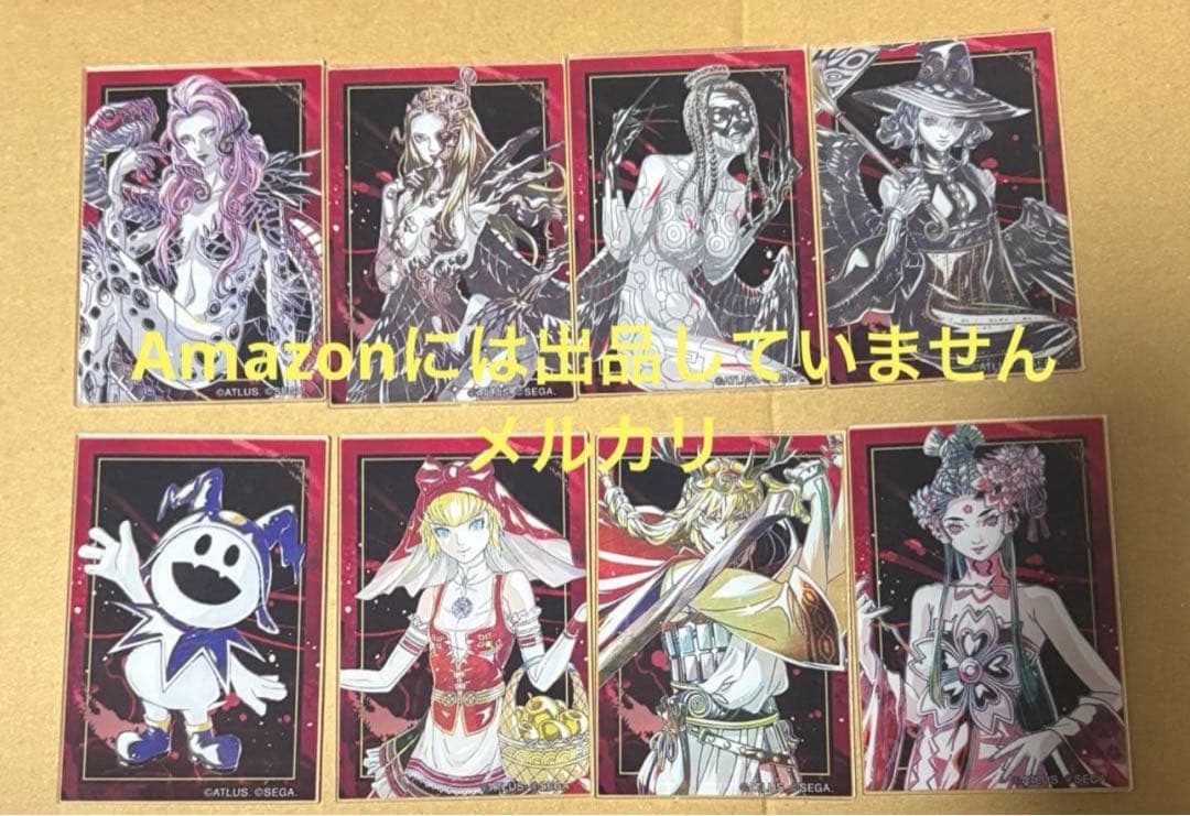 真・女神転生Ⅴ Vengeance Ani-Art カード　缶バッジ　アクキー