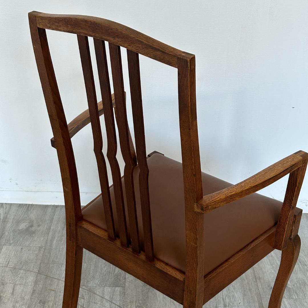 イギリス アンティーク家具 ダイニング アームチェア 1930年頃 898A