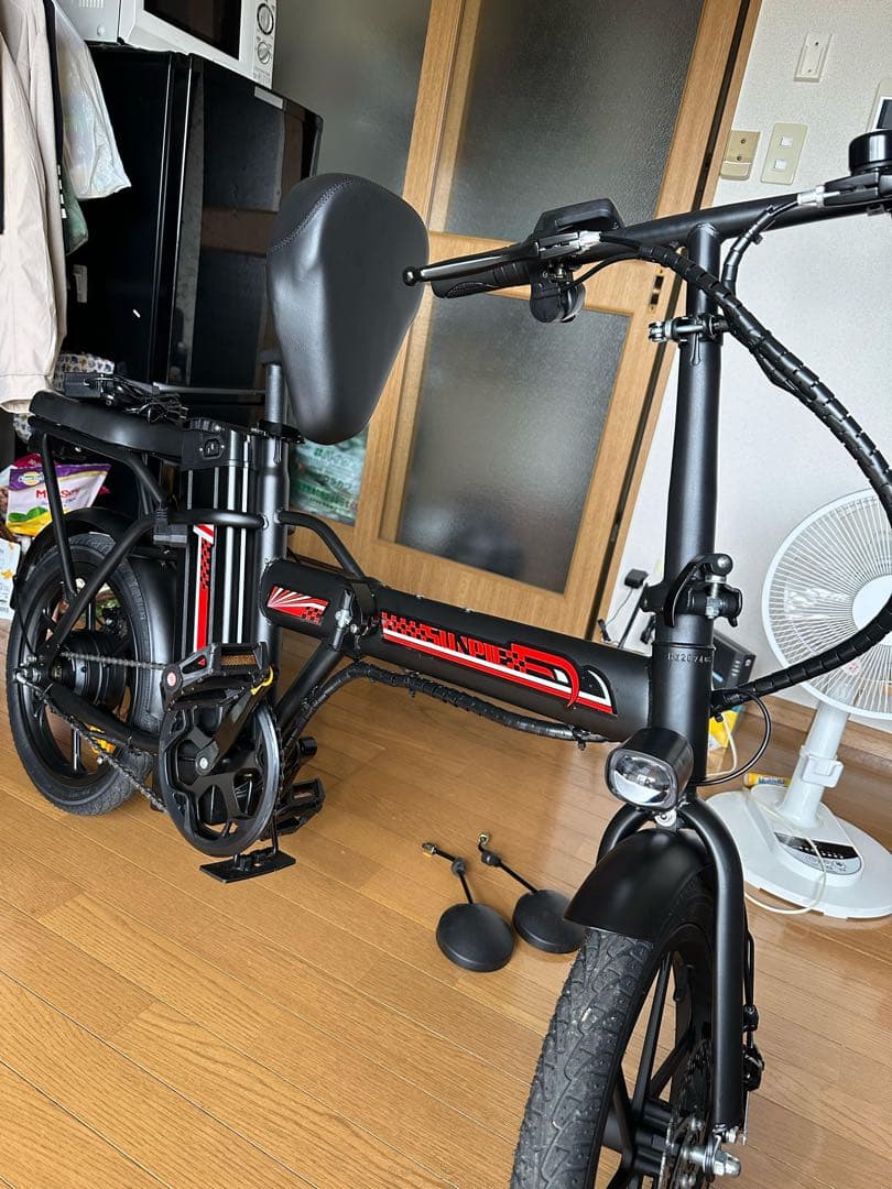 電動アシスト自転車 スポーツタイプ ブラック