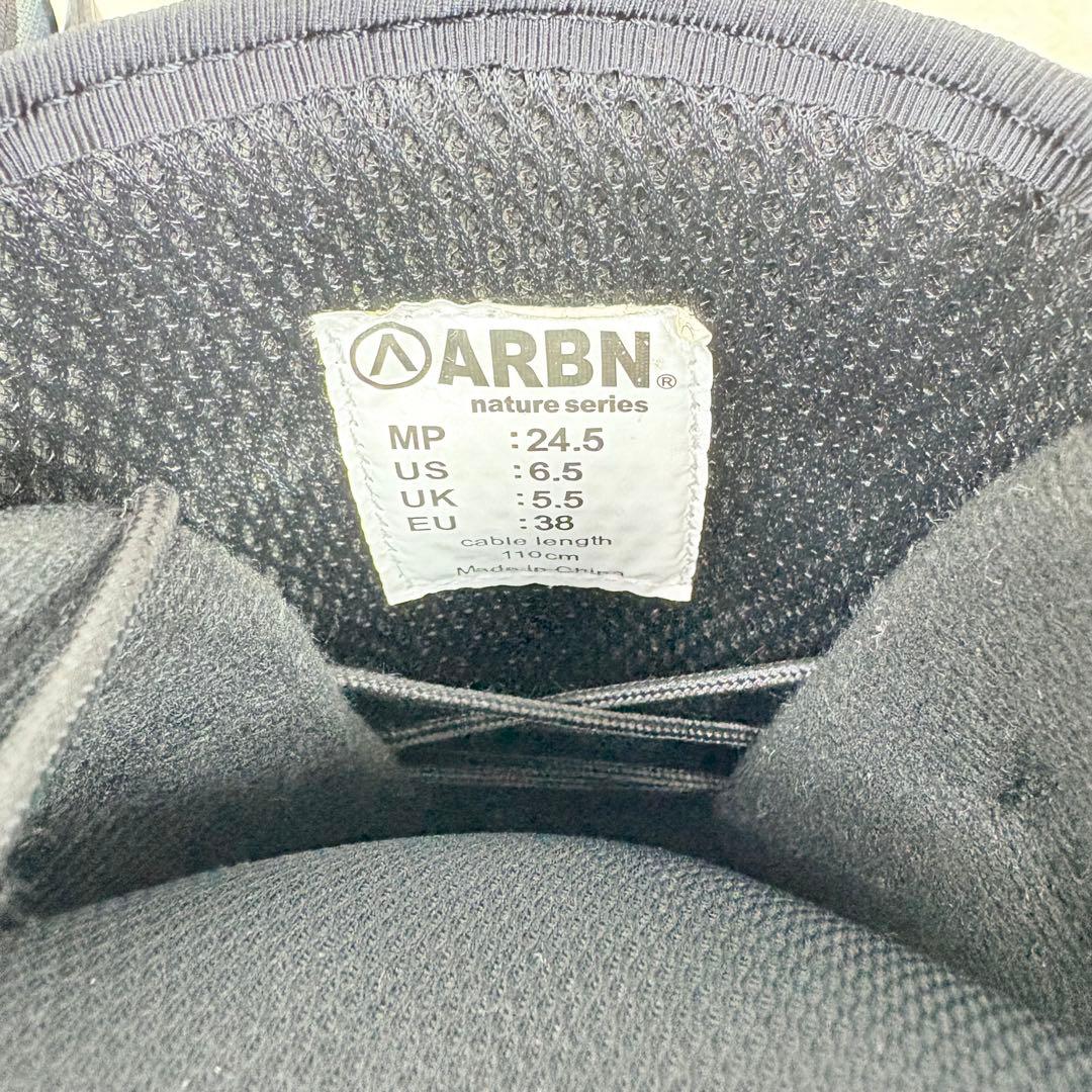 nature BOAスノーボードブーツ 24.5 グレー ブラック 収納袋付き