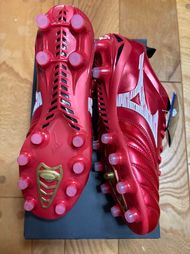 新品　40周年限定　レアサイズ　ミズノ　モレリア ネオ4 JAPAN 25.5