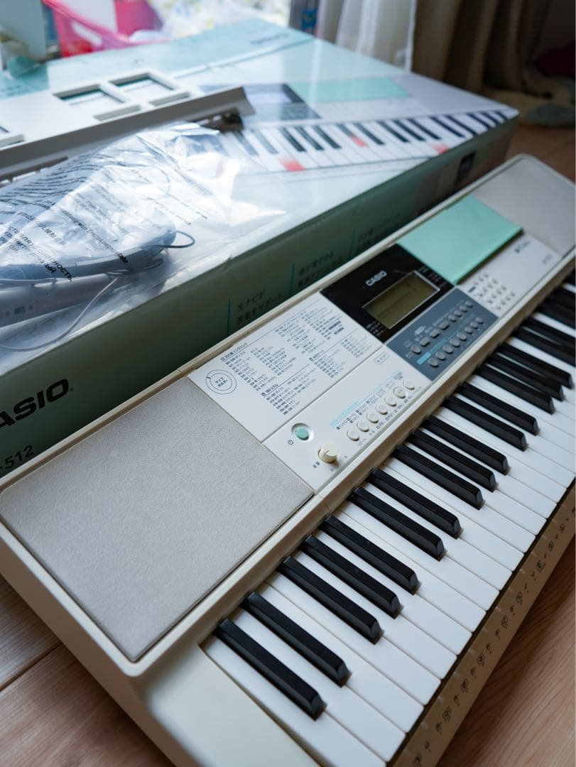 CASIO LK-512 光ナビゲーションキーボード