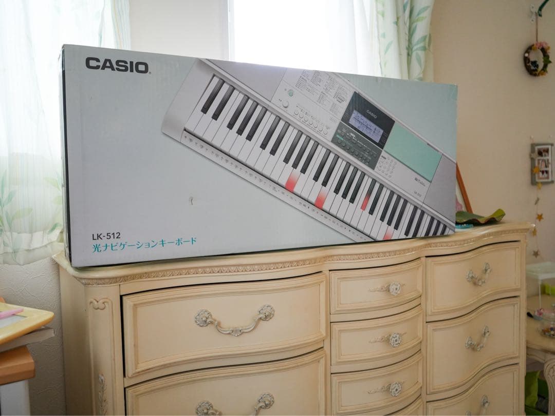 CASIO LK-512 光ナビゲーションキーボード