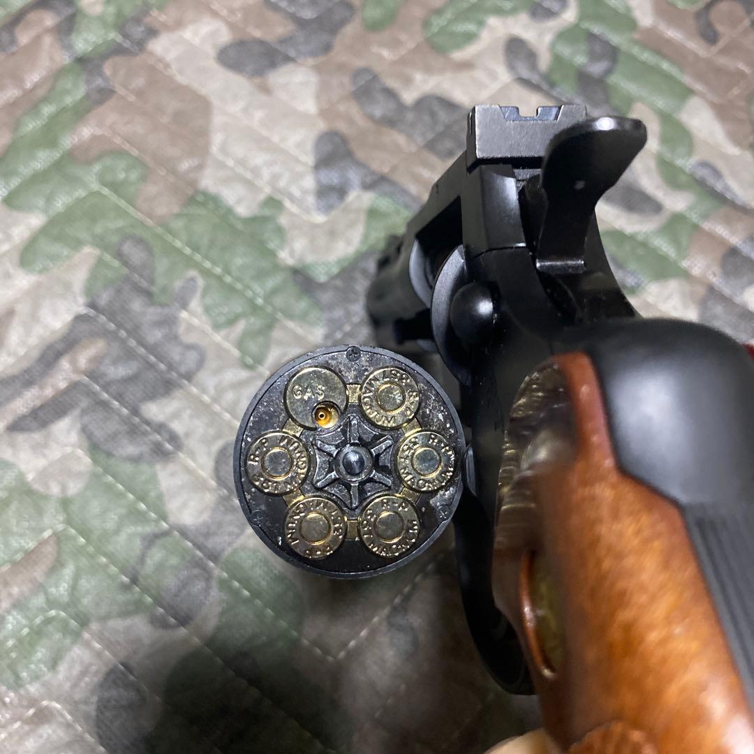 タナカ コルトパイソン 4インチ Rモデル HW ガスリボルバー