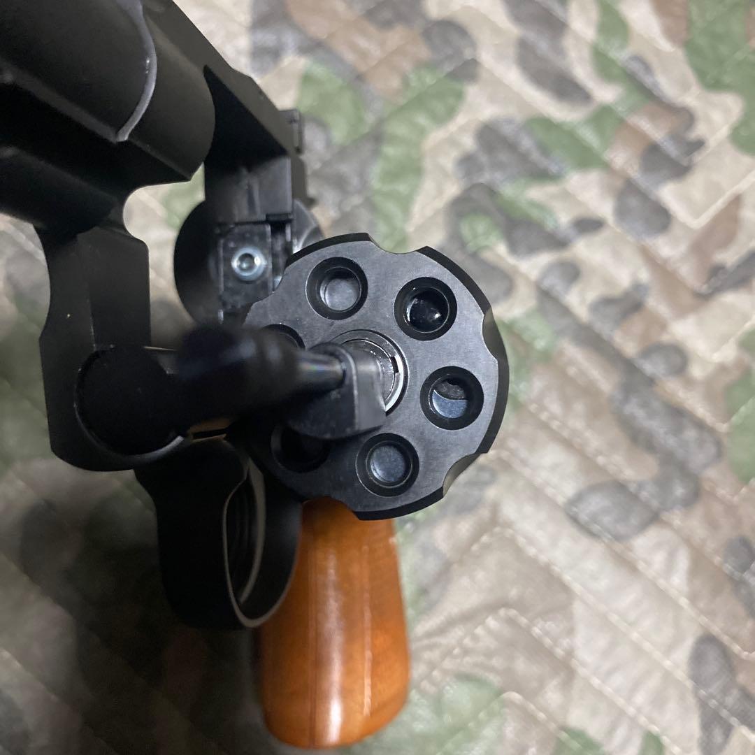 タナカ コルトパイソン 4インチ Rモデル HW ガスリボルバー