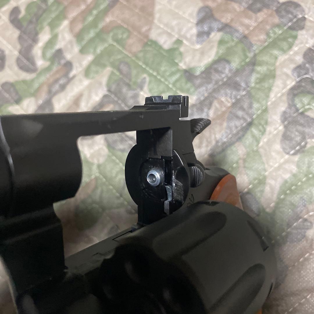 タナカ コルトパイソン 4インチ Rモデル HW ガスリボルバー