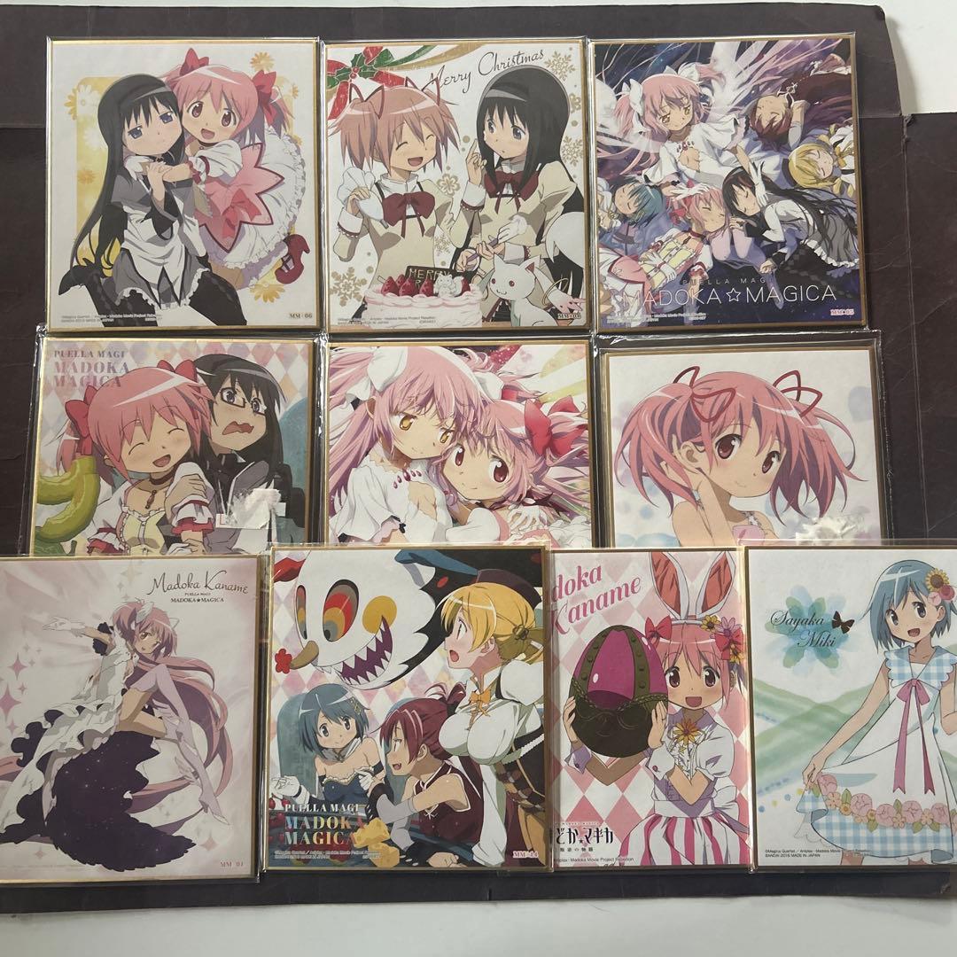 魔法少女まどか☆マギカ ミニ色紙　10枚セット　鹿目まどか