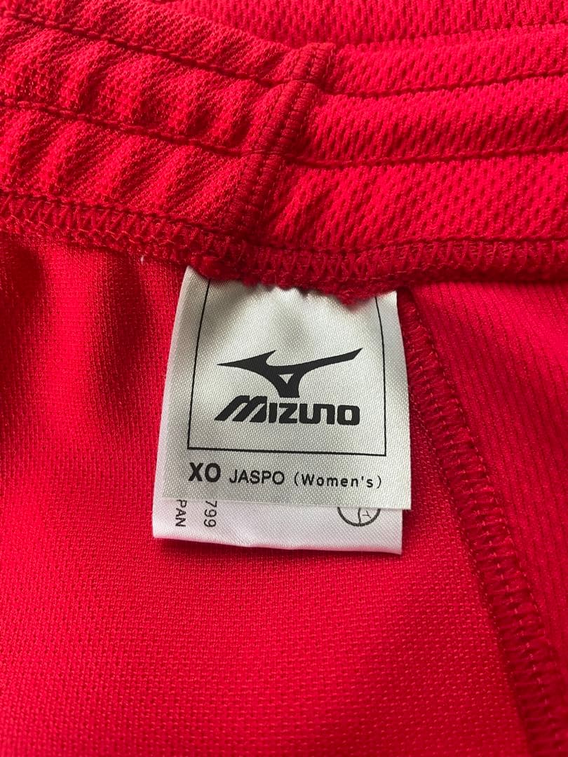 タグ付未使用品　ミズノ　Mizuno バレーボール パンツ 練習着　赤　XO