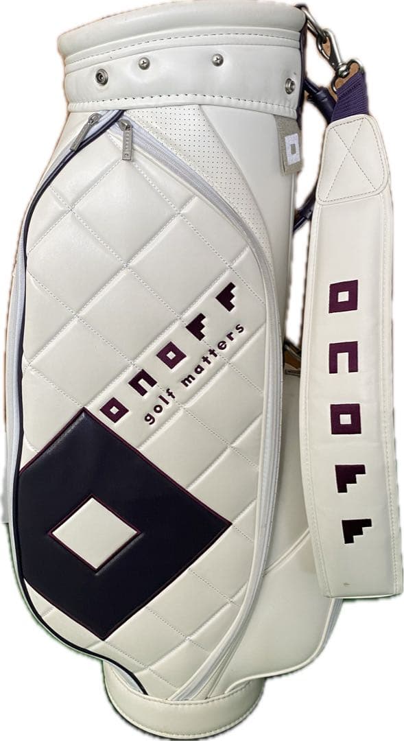 onoff ゴルフバッグ・キャディバッグ ホワイト