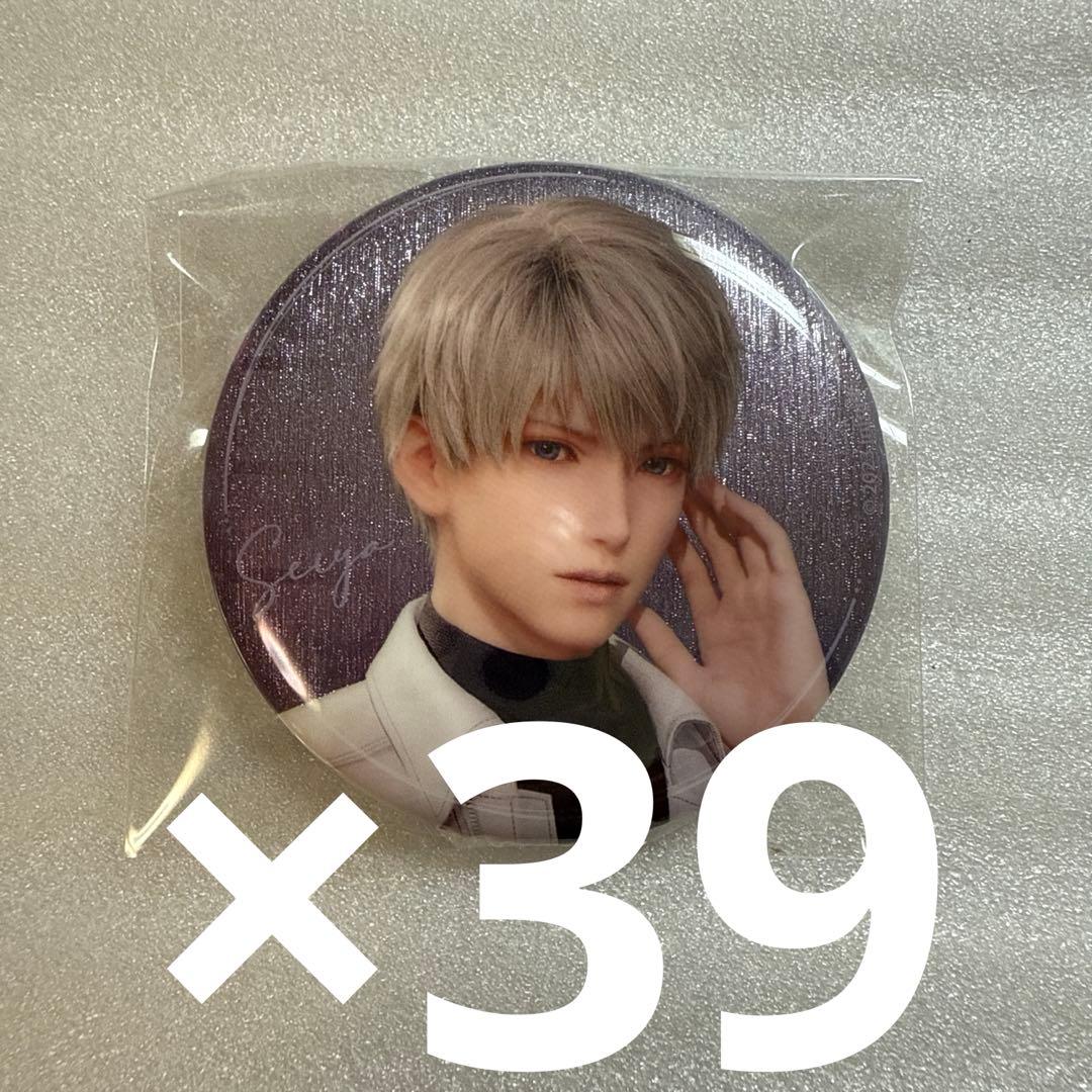 ×39バラ売り不可 缶バッジ 恋と深空 セイヤ スイーツパラダイス スイパラ