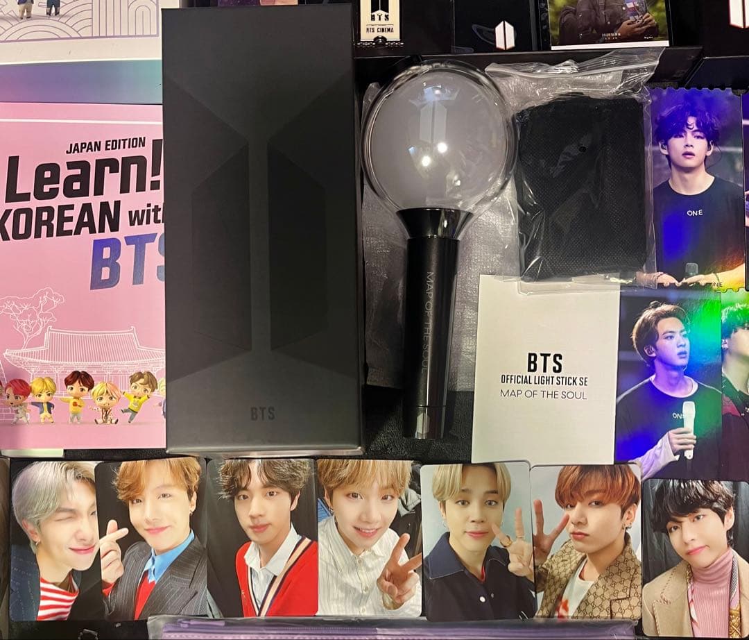 まとめ売り BTSグッズ　ペンライト アミボム　DVD FC限定グッズ　アクスタ