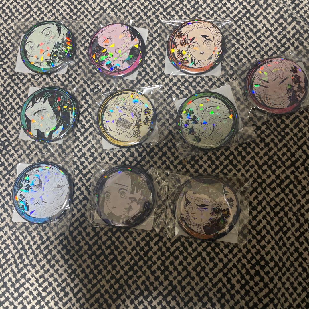 鬼滅の刃　オールスター缶バッジ　涙バージョン 全10種