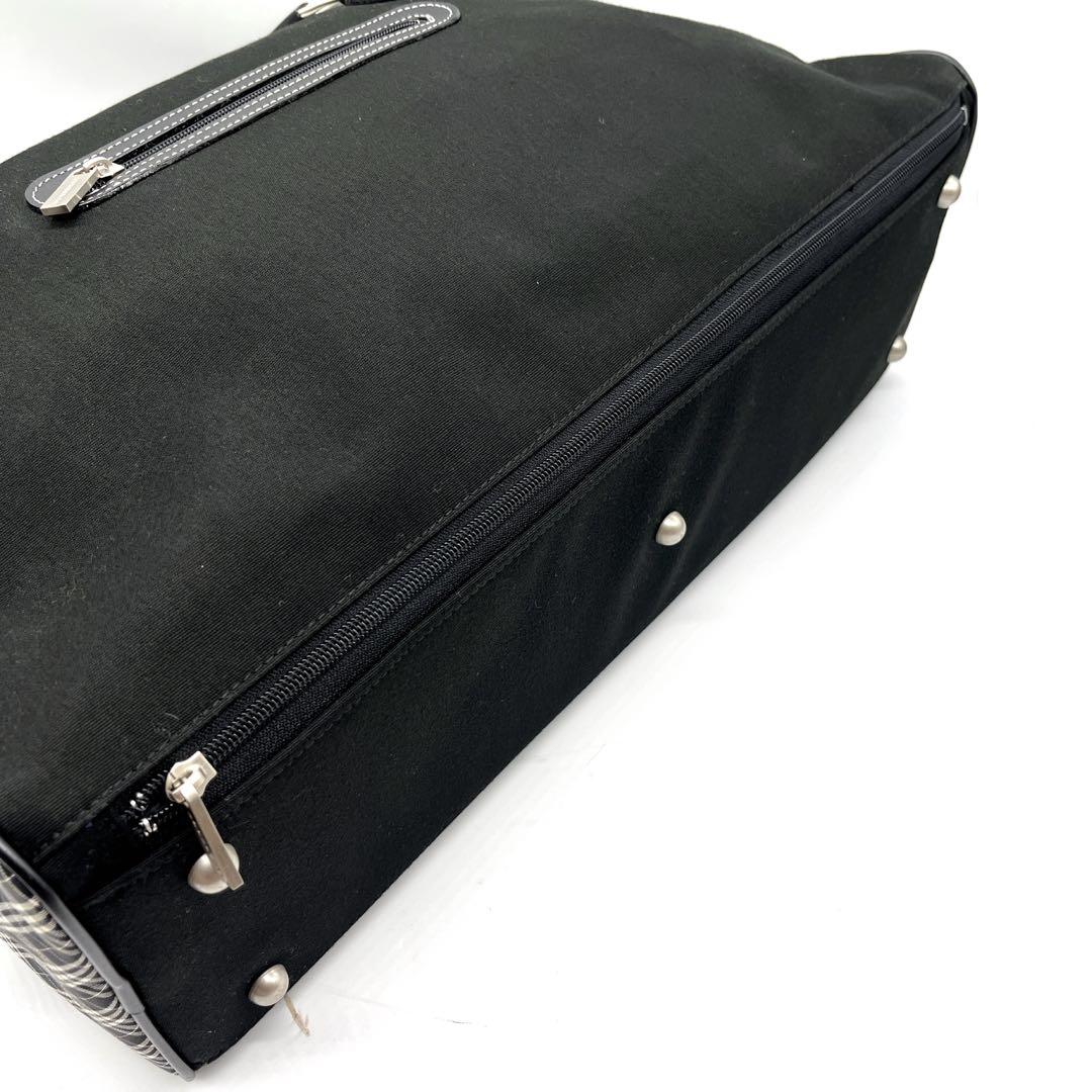 【極美品 未使用級】バーバリー ゴルフ チェック ボストンバッグ