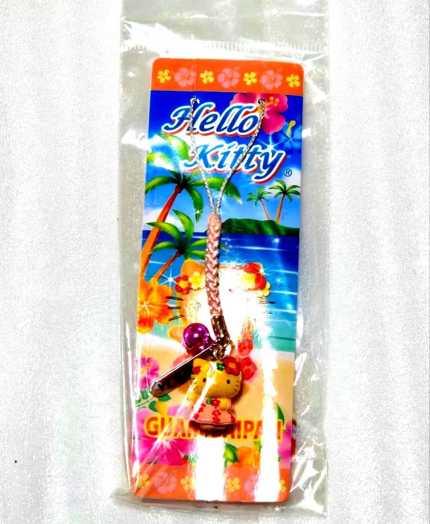 HELLO KITTY　キティ　グアム　サイパン　ご当地　ストラップ　日焼け