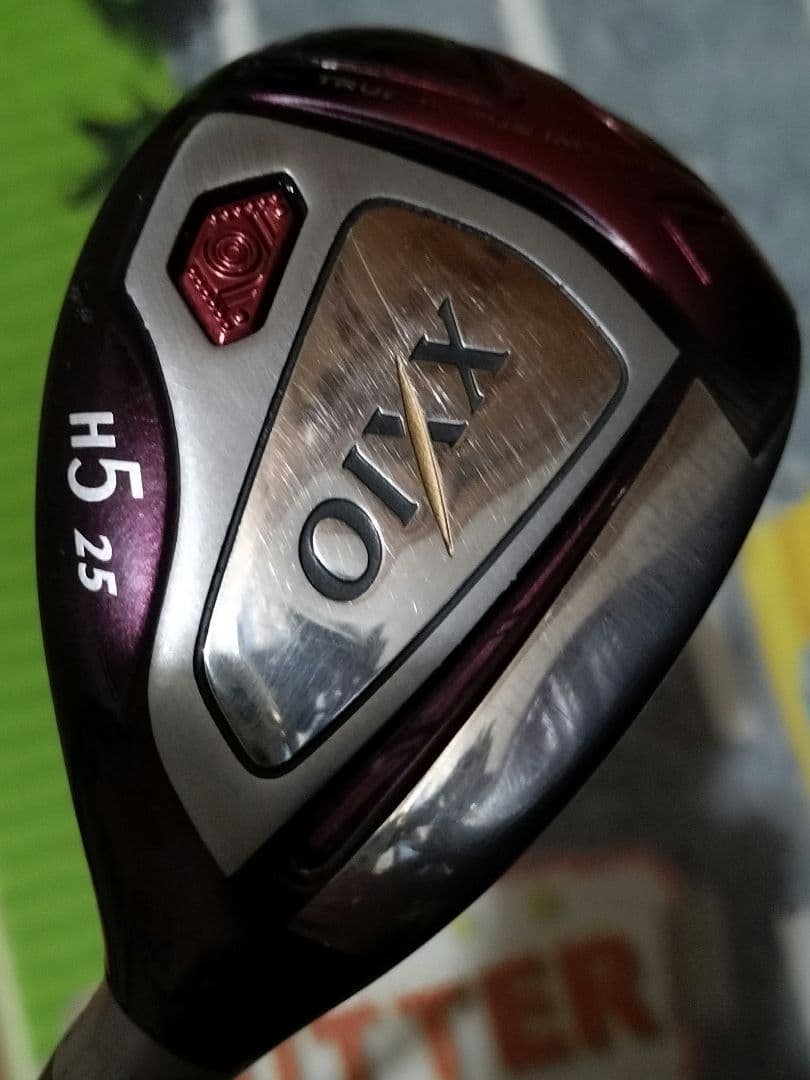 XXIO10 H5 ユーティリティ ボルドー レディース Lシャフト