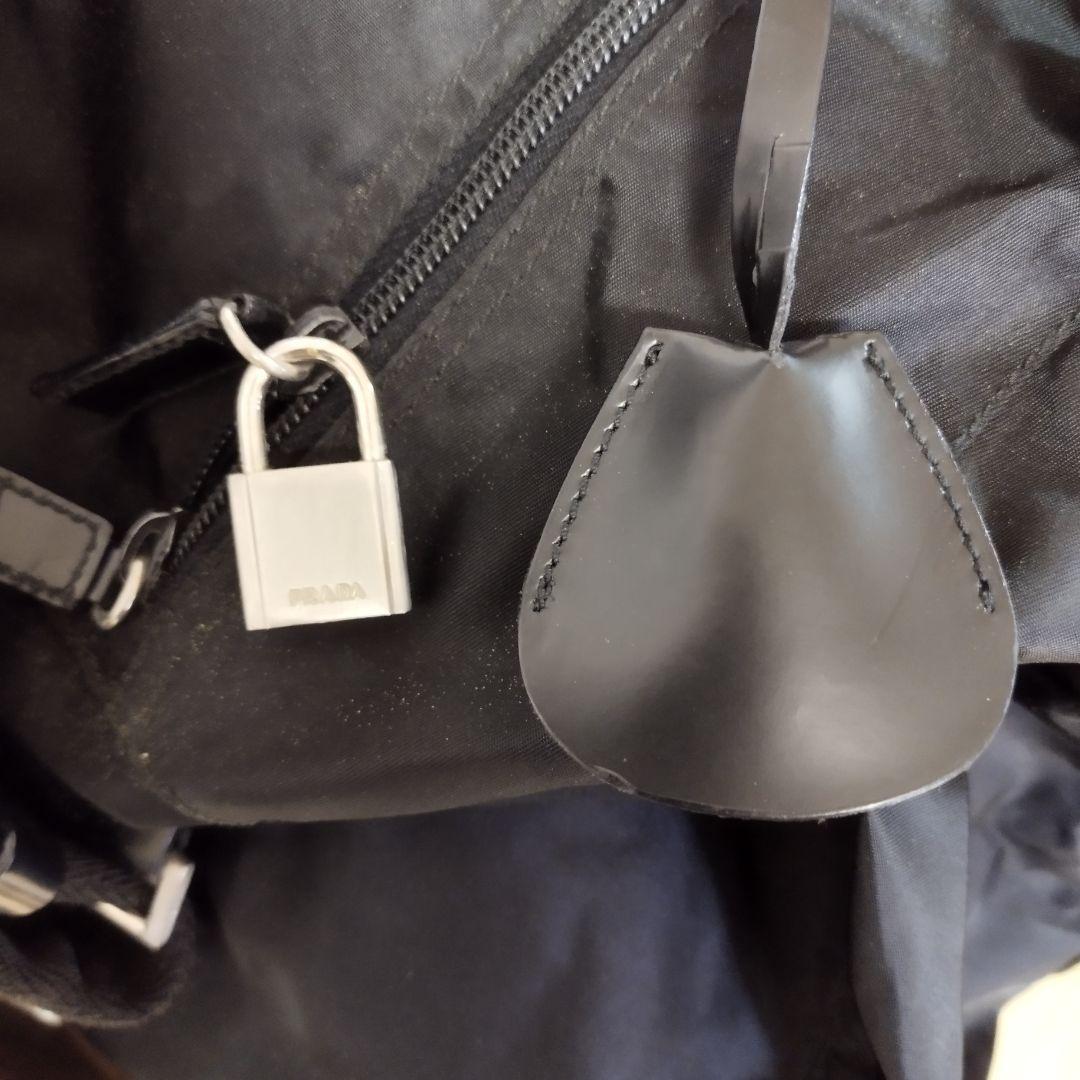 PRADA プラダ　ナイロンボストンバッグ　黒