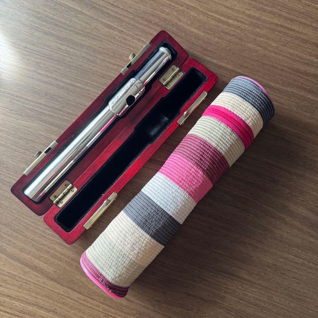 フルート頭部管 専用ケース付き