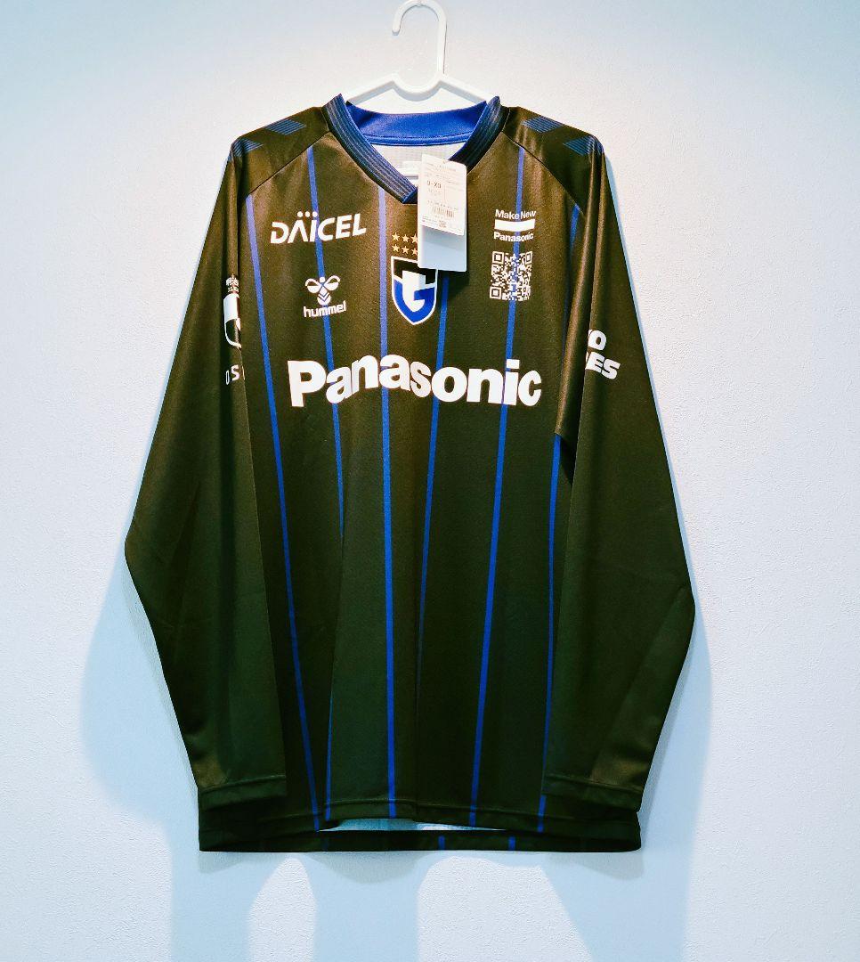 新品未使用タグ付き☆長袖☆ガンバ大阪☆鈴木徳真選手☆2024年ホームユニフォーム