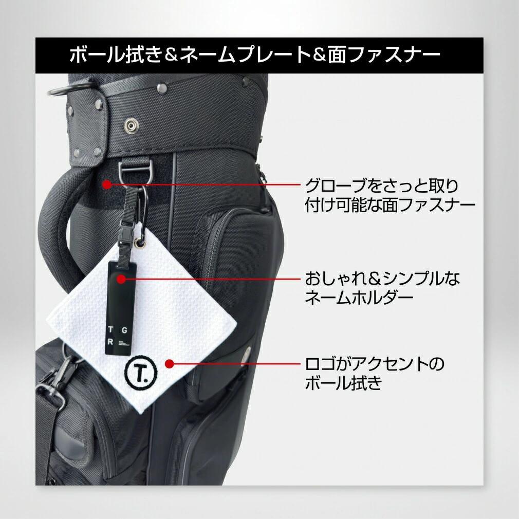 ティゴラ T.キャディバッグ ゴルフ 9型 : ブラック TIGORA