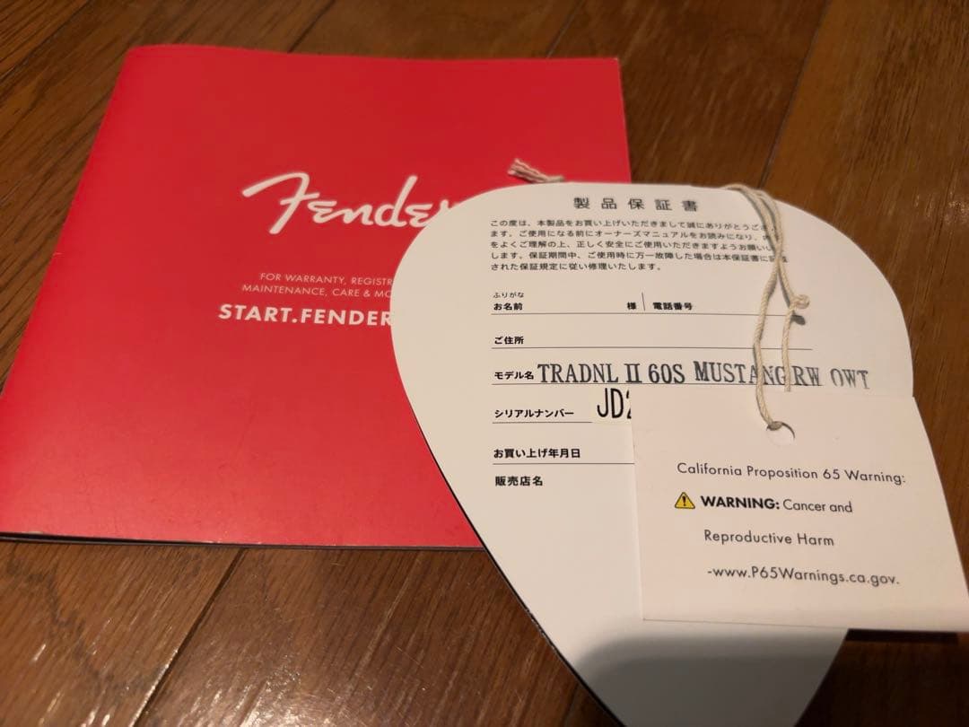 ギター Fender MIJ Traditional II 60sMustang