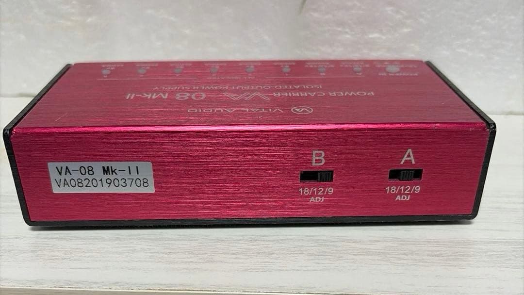 VITAL AUDIO VA-08 Mk-II（エフェクター用パワーサプライ）