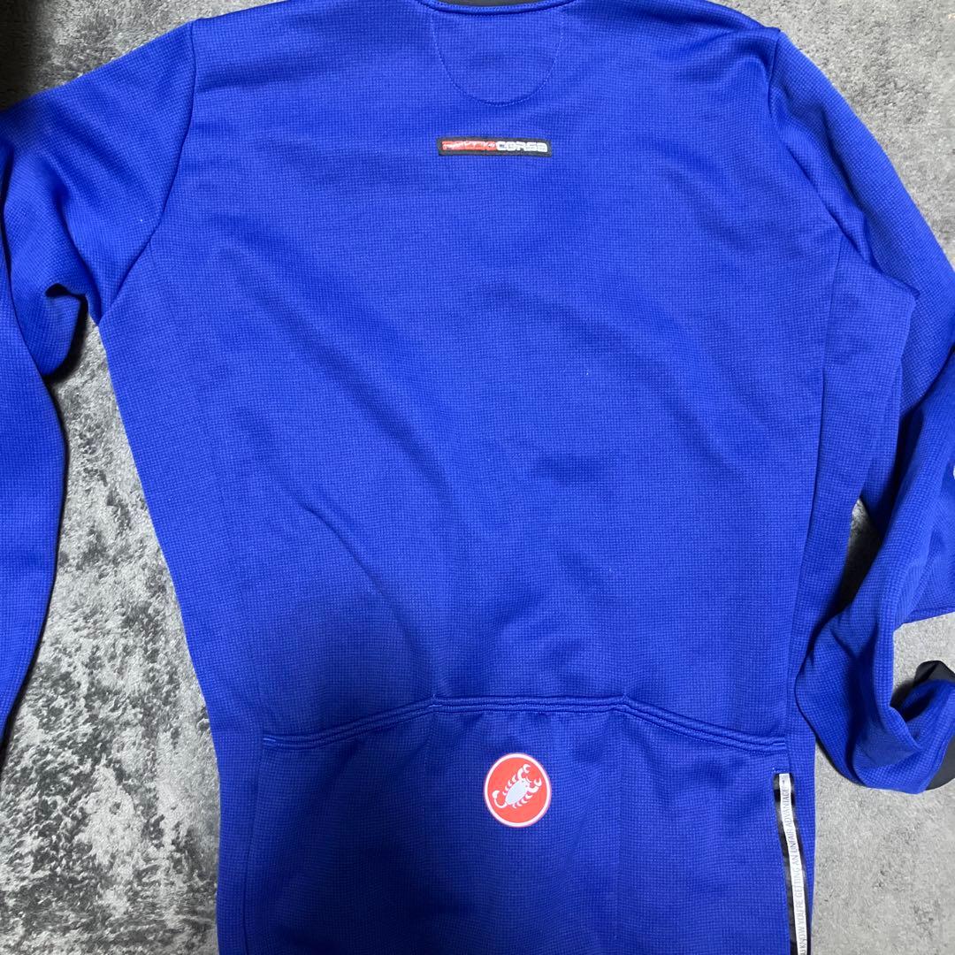 CASTELLI サイクルジャージ Lサイズ 青