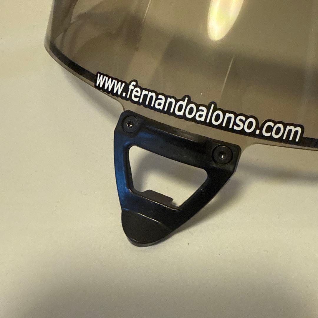 【希少品】2010 フェルナンド・アロンソ フェラーリ オリジナルバイザー