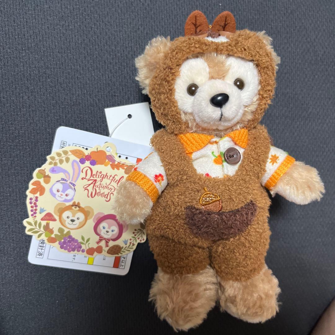 秋のぼうけん　ぬいぐるみバッジ4体セット