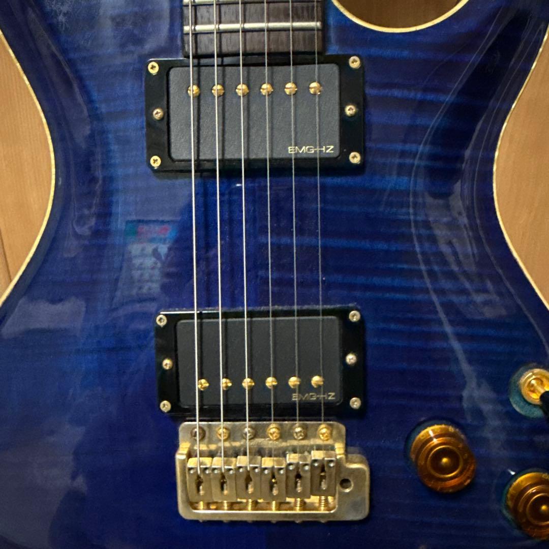 DEAN Hardtail Pro Tremolo Blue 中古