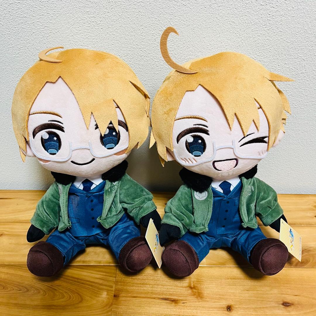 ヘタリア World★Stars　BIGぬいぐるみ　タイクレ限定　アメリカ　２点