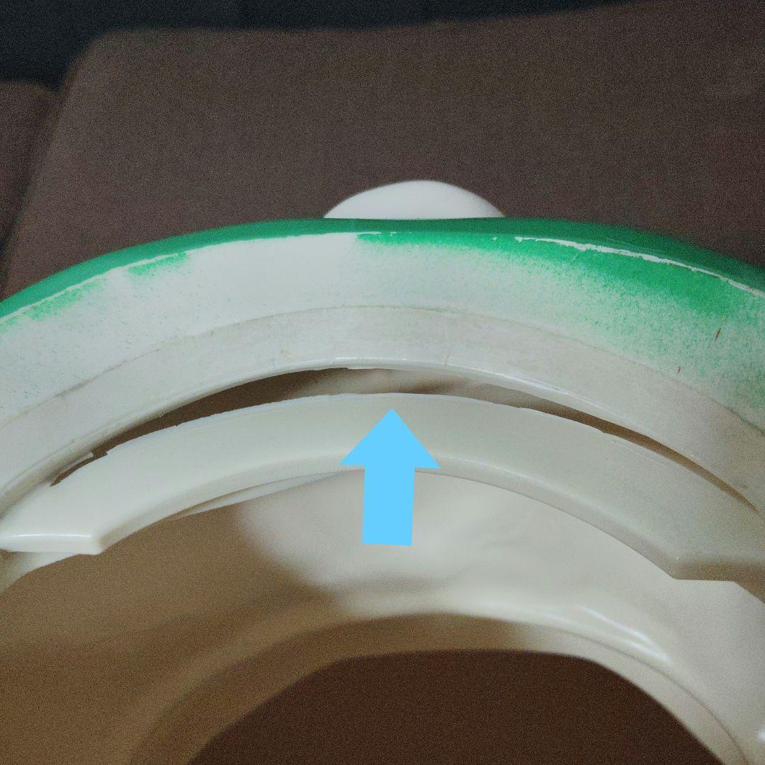 【⚠️底面(内側)➡破損・クマ➡剥げ あり⚠️】 キティ★貯金箱★ソフビ★ビッグ