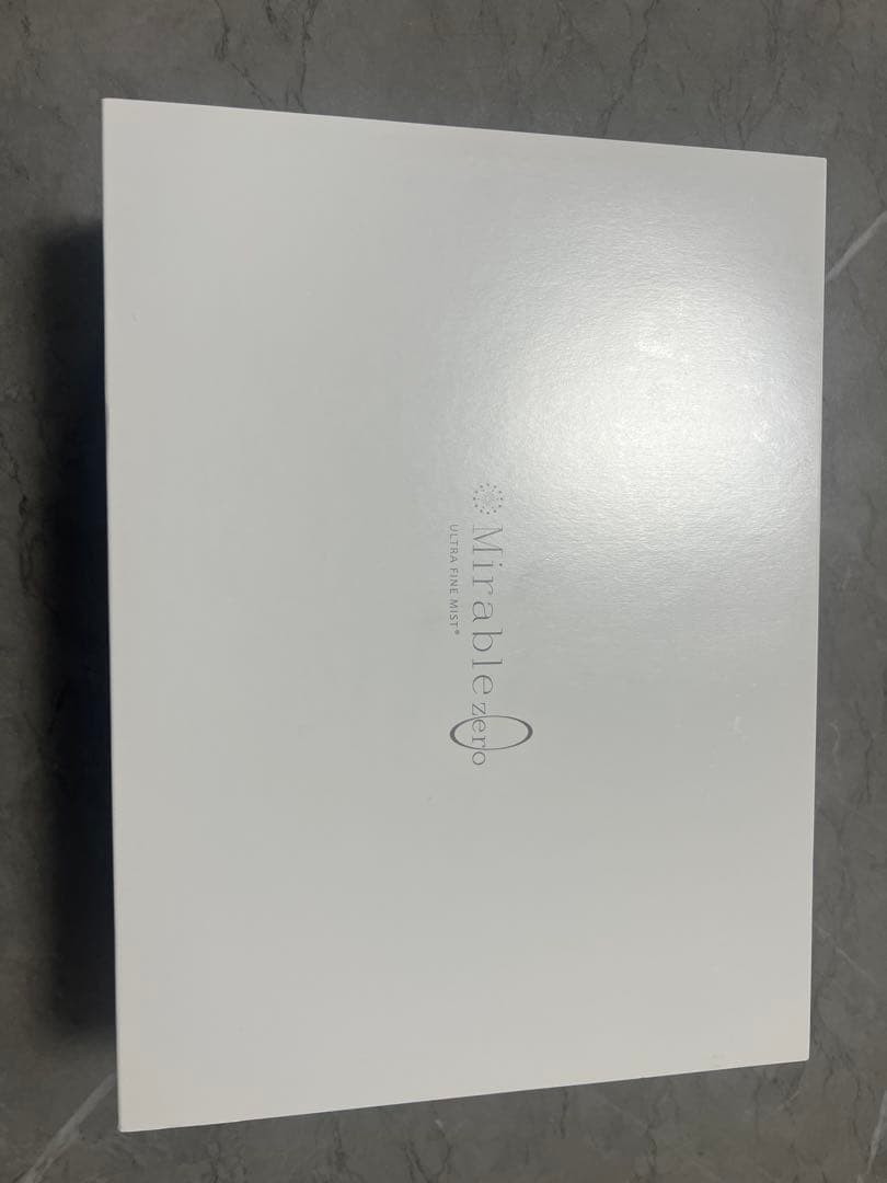 Mirable zero シャワーヘッド ホワイト/グレー　1回のみ使用