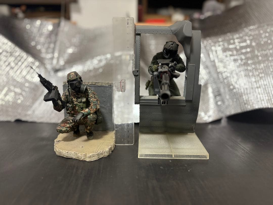 マクファーレントイズ ミリタリーフィギュア2体セット販売