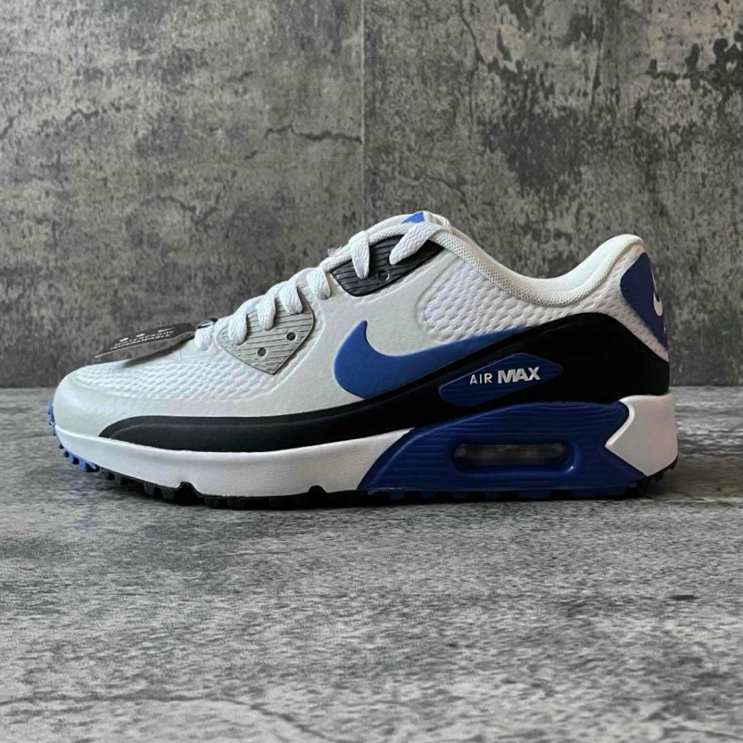 NIKE AIR MAX 90 G 青 24.5 ナイキ エアマックス　ゴルフ