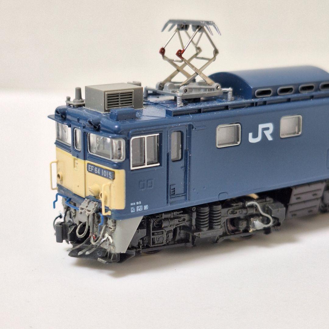 KATO　EF64 1015　一般色クーラー搭載車　加工品