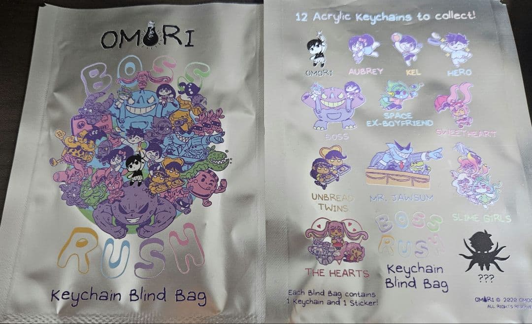 OMORI ボスラッシュ アクリルキーホルダー