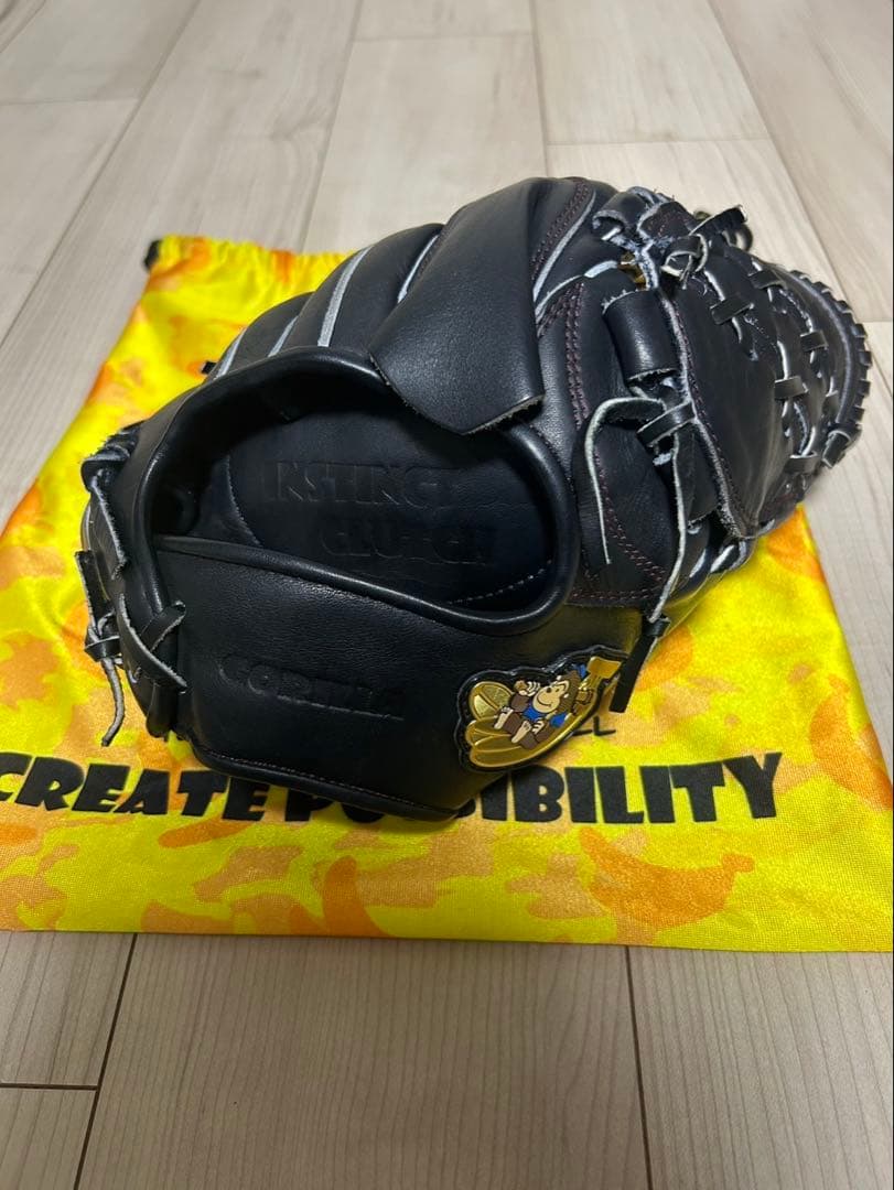【最終値下げ】ゴリラ印の野球道具　グローブ　硬式用