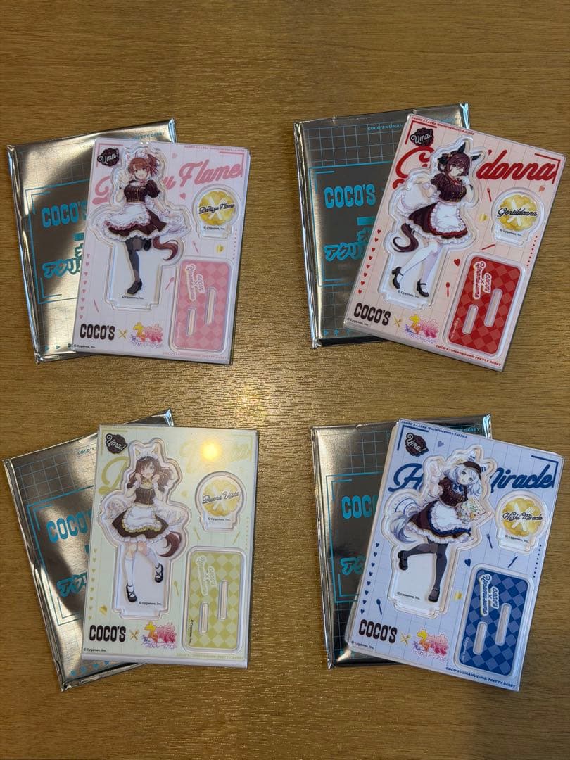ウマ娘 ココス アクスタ 4種 フルコンプ 新品