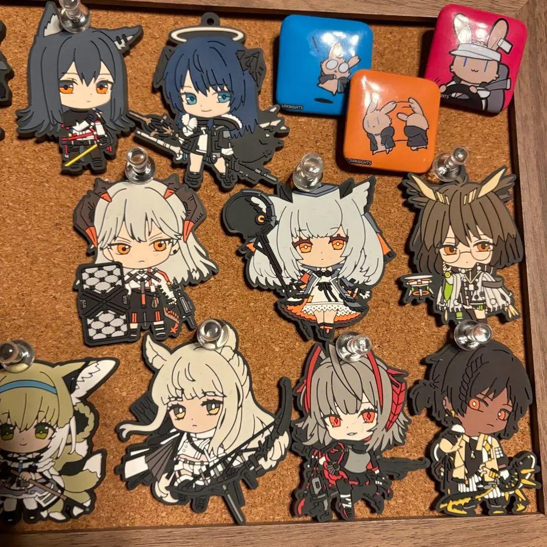 アークナイツ ガチャガチャ ラバーストラップ