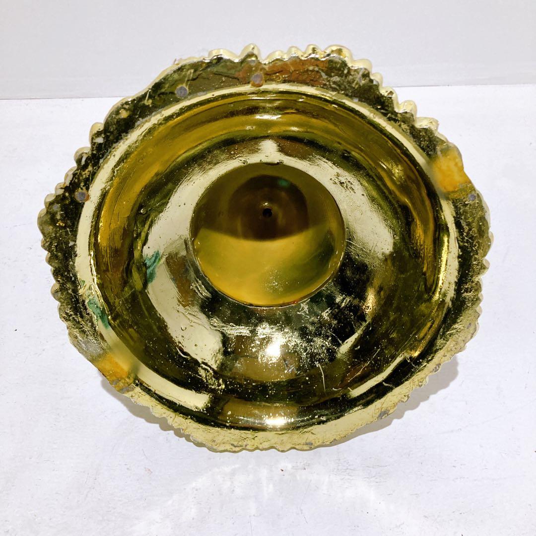 ヴィクトリアン調 花瓶 ロイヤルブルー 壺 ロココ調 インテリア ヴィーナス