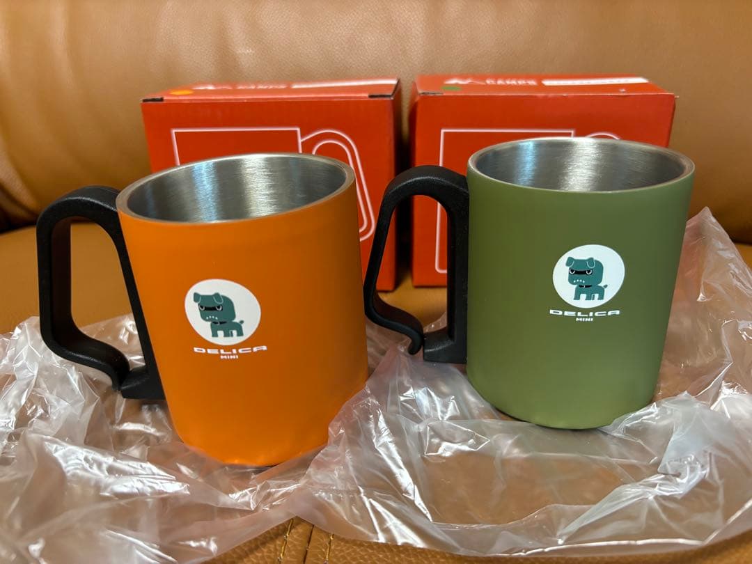 デリ丸。　カラビナステンレスマグ　2個セット