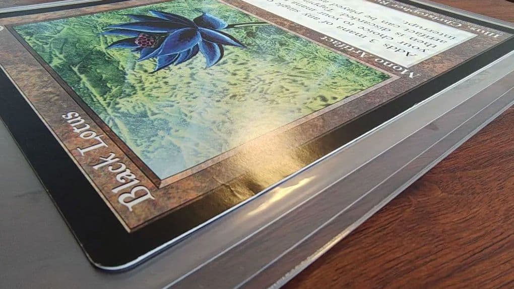 大判カード Black Lotus １枚 MTG　SCREW