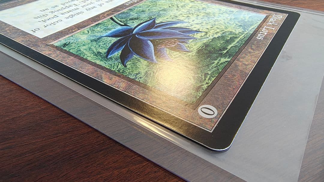 大判カード Black Lotus １枚 MTG　SCREW